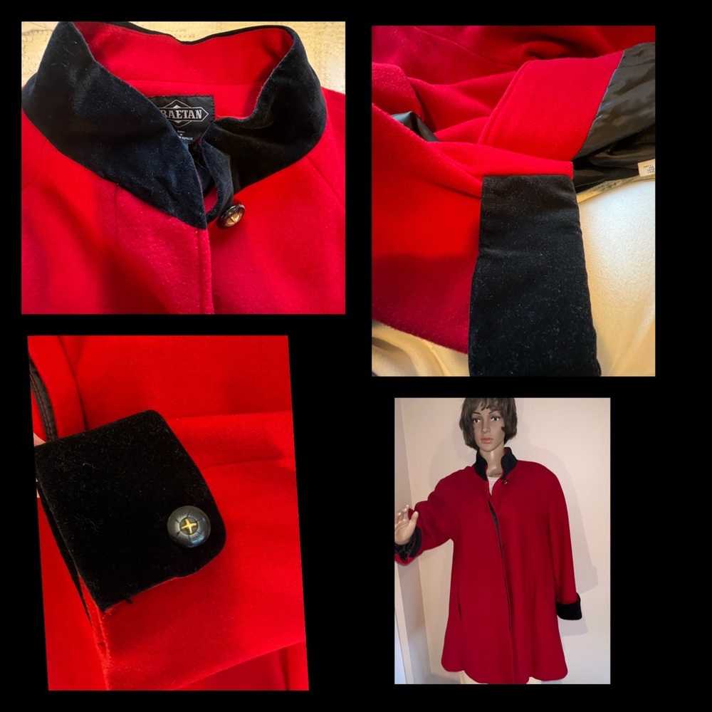 Vintage BRAETAN Wool blend Fall and Winter Coat